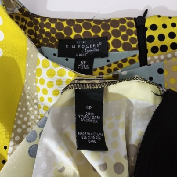 Kim Rogers Signature Petite Sz 6P Sleeveless - Picture 3 of 3